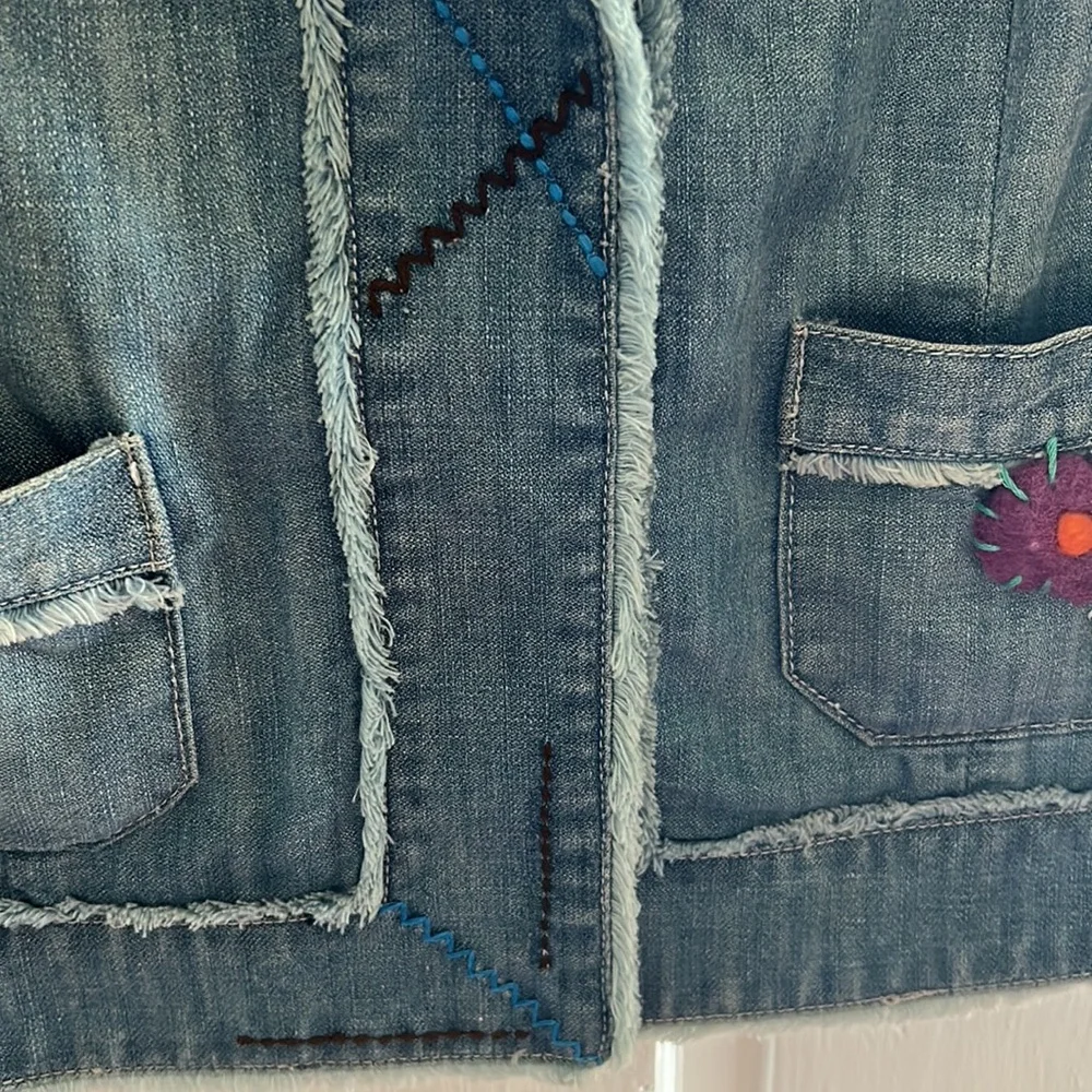 Bob Timberlake Jean Jacket Sz Small - Picture 3 of 12